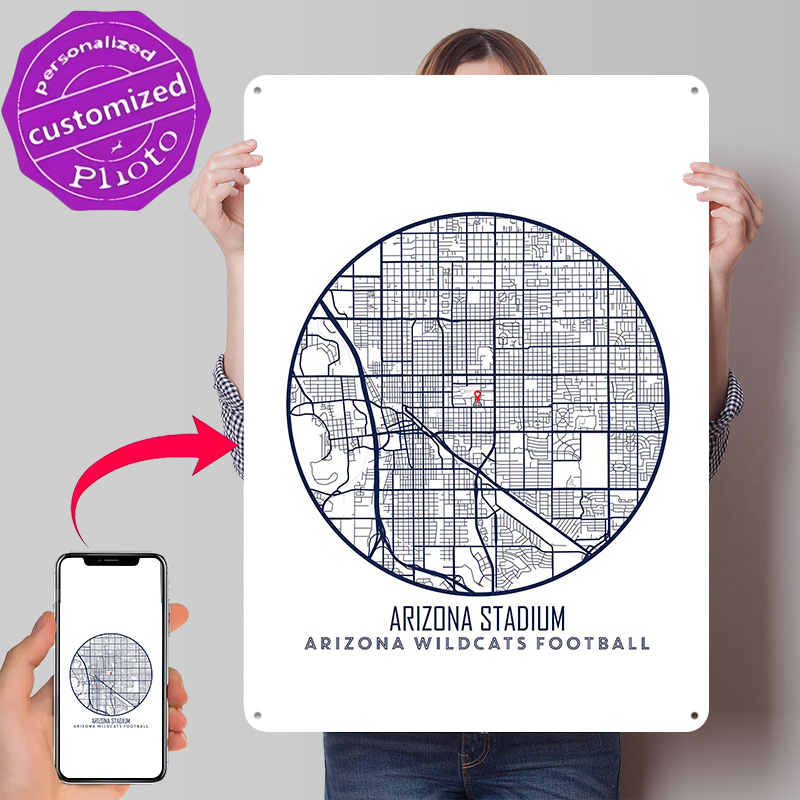 Gaming Accessories Gifts For Men - Póster del Estadio de Arizona, Letreros