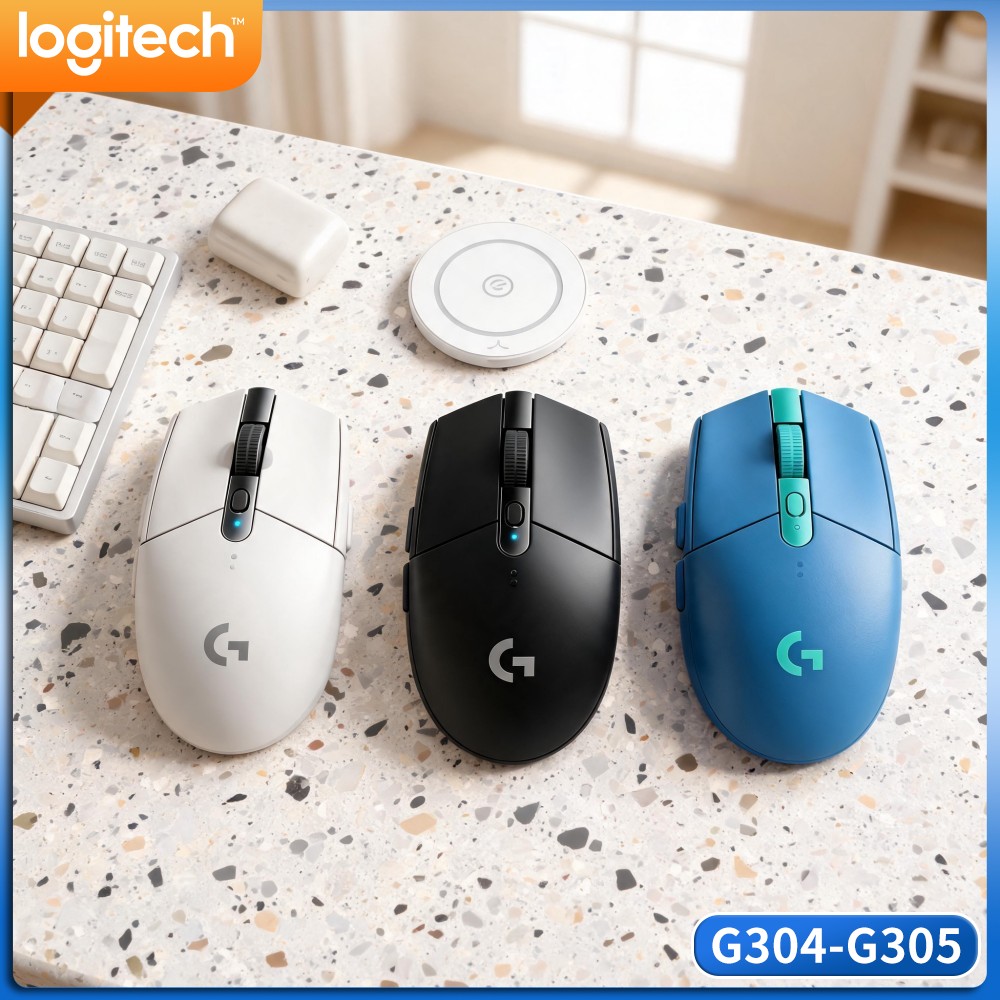 Essential Gaming Accessories - Ratón para Juegos Logitech G305 LIGHTSPEED,