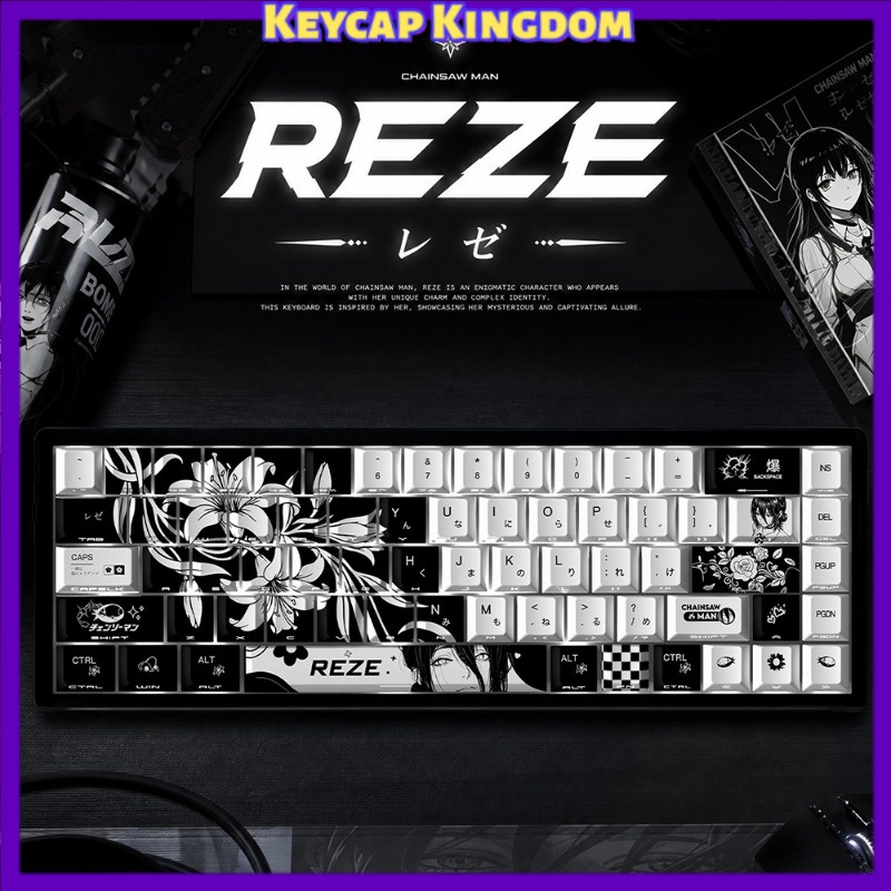 Gaming Accessories Cute - NUEVOS Teclas de Anime Reze 5.0