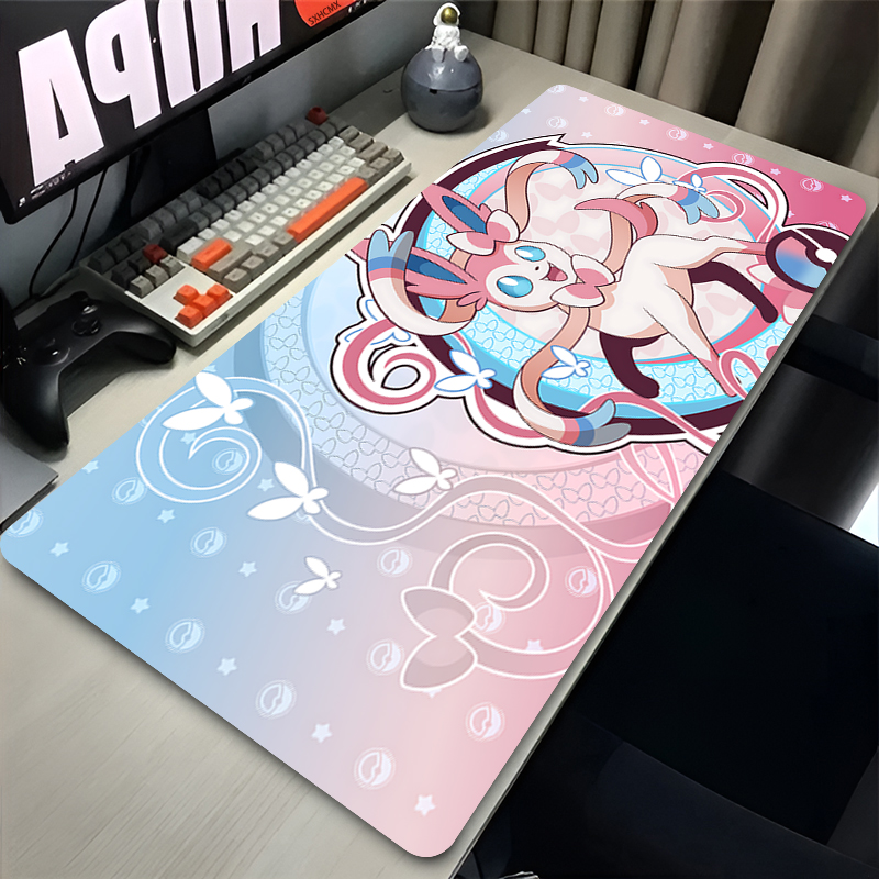 Gaming Accessories Cute - Alfombrilla de ratón grande rosa, bonita,