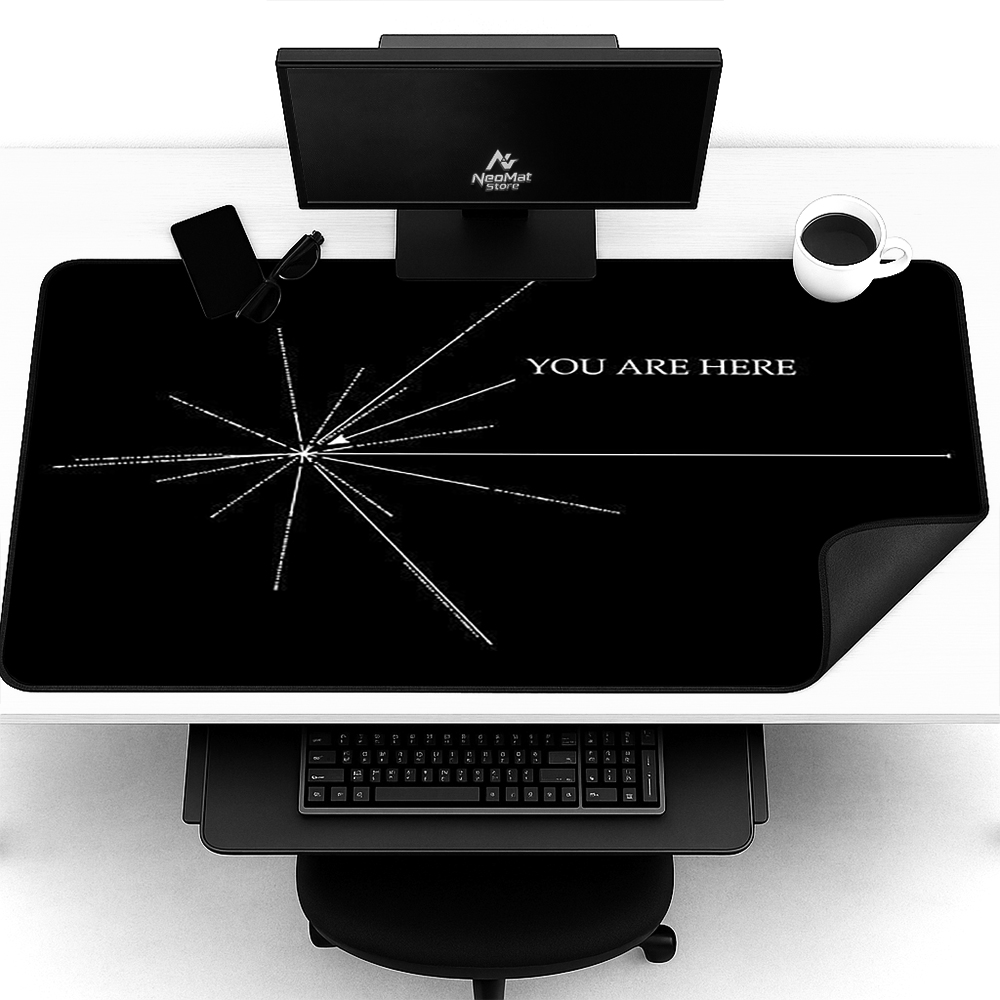Gaming Accessories Very - Alfombrilla de Escritorio Geométrica Minimalista para