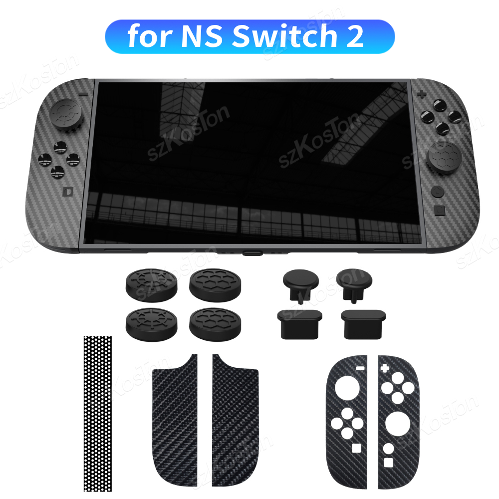 Gaming Kit Accessories Nintendo Switch - Cubierta antipolvo para NS Switch 2