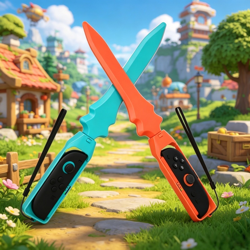 Gaming Kit Accessories Nintendo Switch - Paquete de 2 Empuñaduras de Controlador