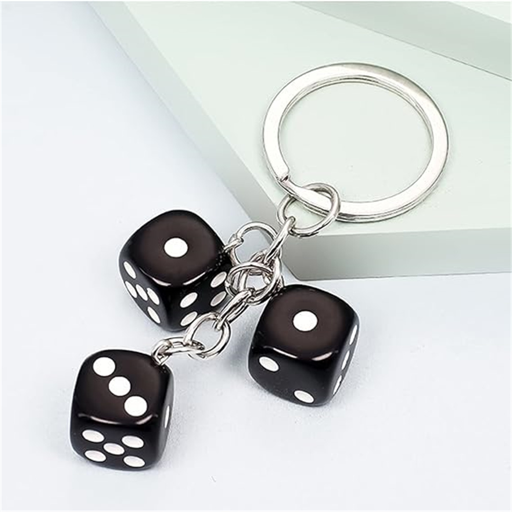 Lindo llavero de dados 3D para - Gaming Accessories Gifts For Men reseña y precio