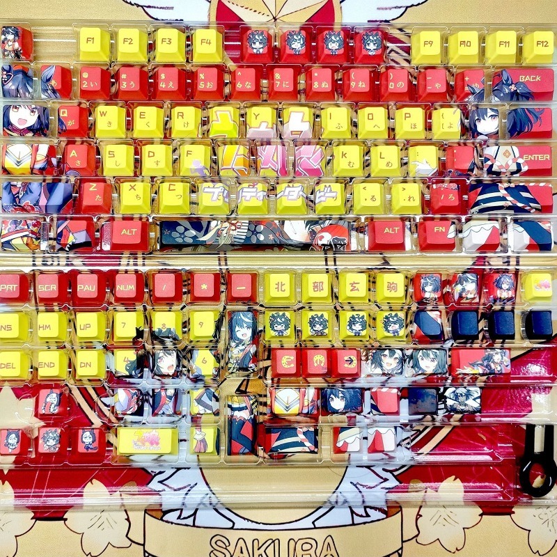 Nuevas teclas de anime Uma Mus - Gaming Accessories Cute reseña y precio