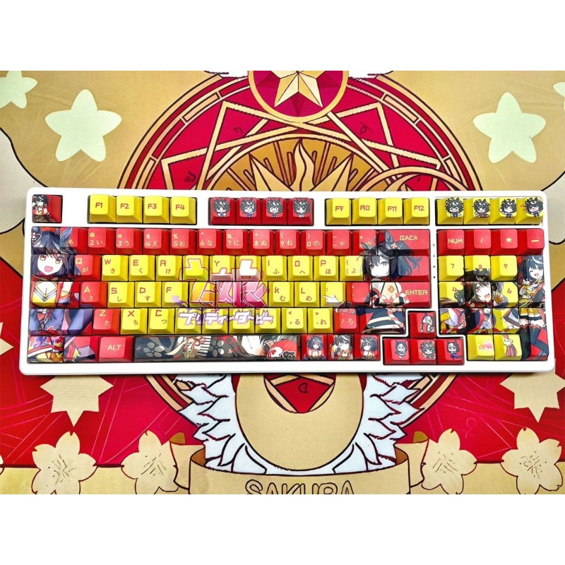 Nuevas teclas de anime Uma Mus - Gaming Accessories Cute reseña y precio
