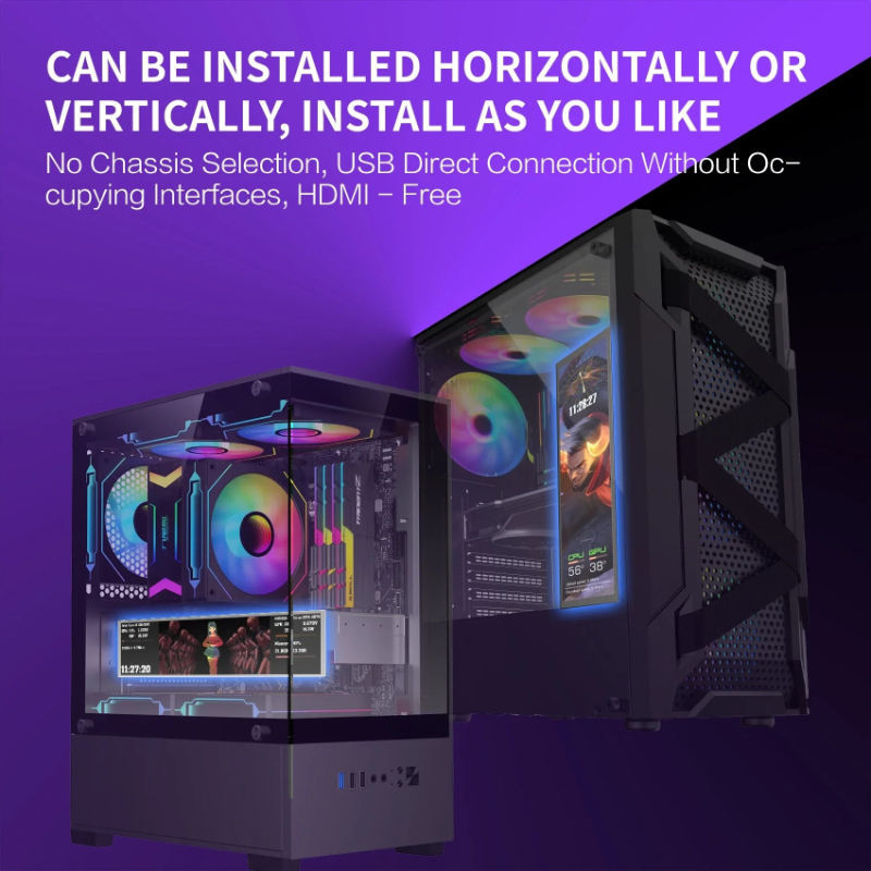Mirabox D92 Chasis con Pantall - Gaming Accessories Monitor reseña y precio