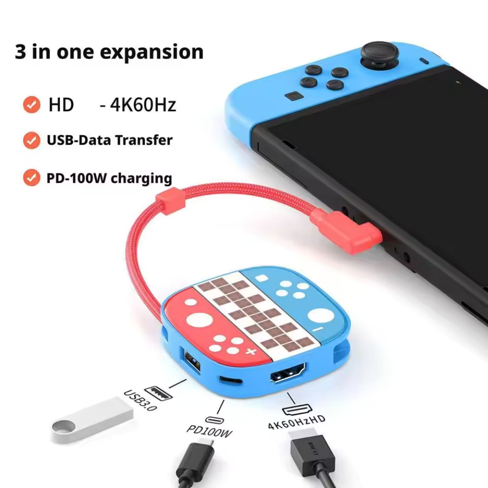 Para Switch2 tipo C estación d - Gaming Kit Accessories Nintendo Switch reseña y precio