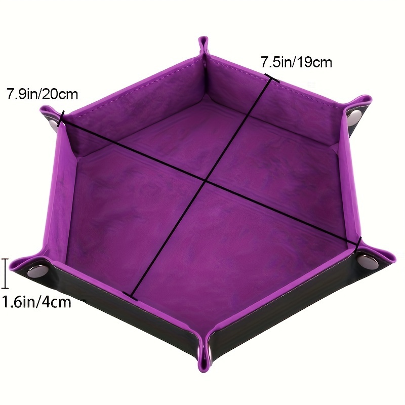 Bandeja de dados hexagonal clá - Essential Gaming Accessories reseña y precio