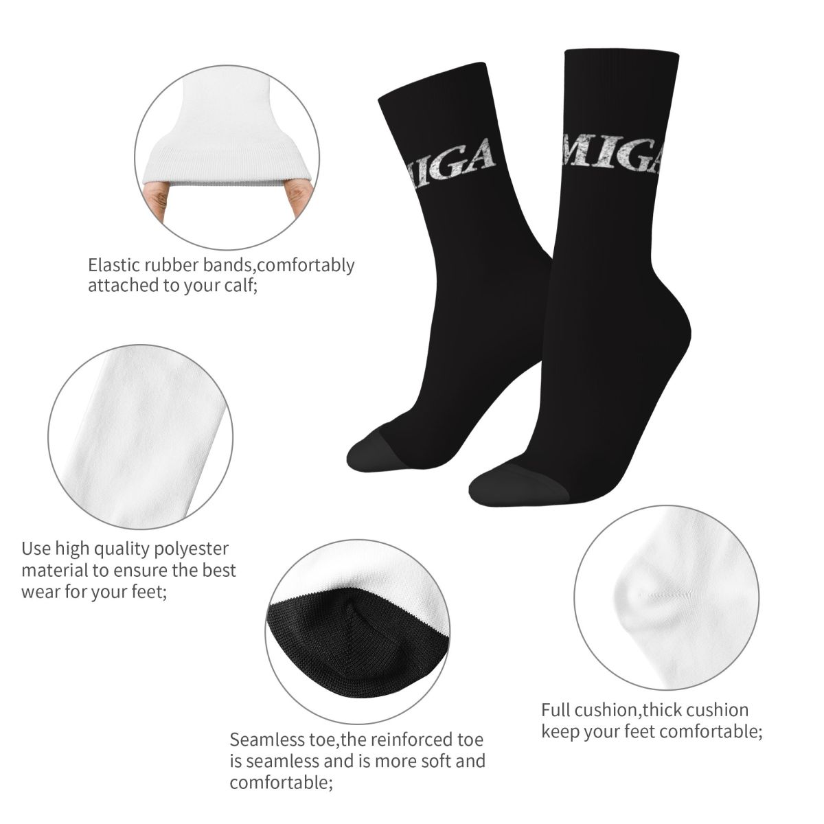 Amiga Gaming Calcetines Haraju - Youtube Gaming Accessories reseña y precio
