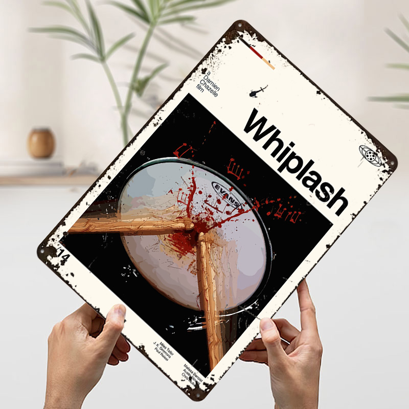 Póster Whiplash Retro, Letrero - Gaming Accessories Gifts For Men reseña y precio