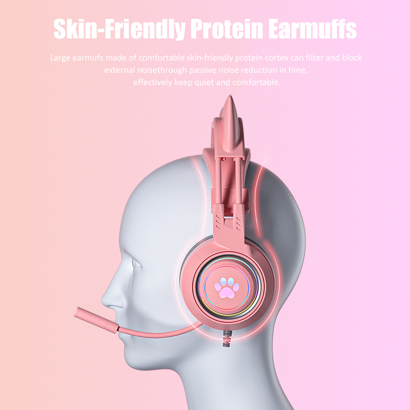 Auriculares con orejas de gato - Gaming Accessories Monitor reseña y precio