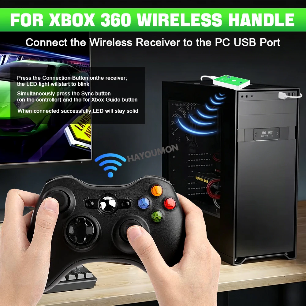 Receptor inalámbrico para jueg - Play Gaming Accessories Xbox Controller reseña y precio