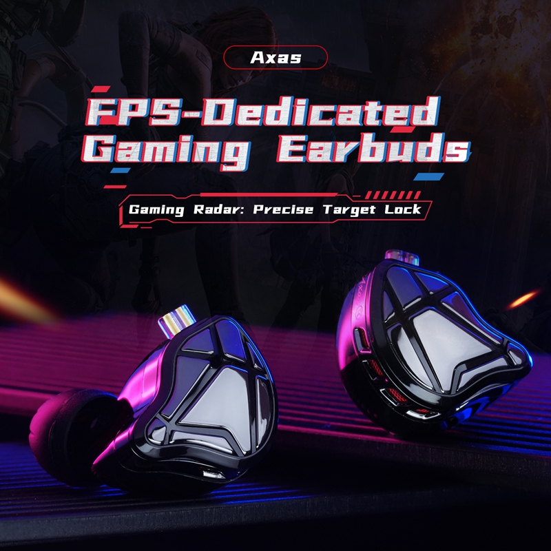    Auriculares KZ Axas FPS Ga - Gaming Accessories Monitor reseña y precio